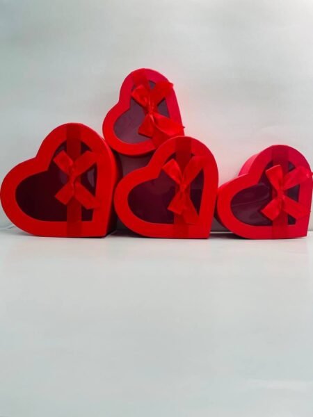 SET DE CAJA DE REGALO ESTILO CORAZÓN