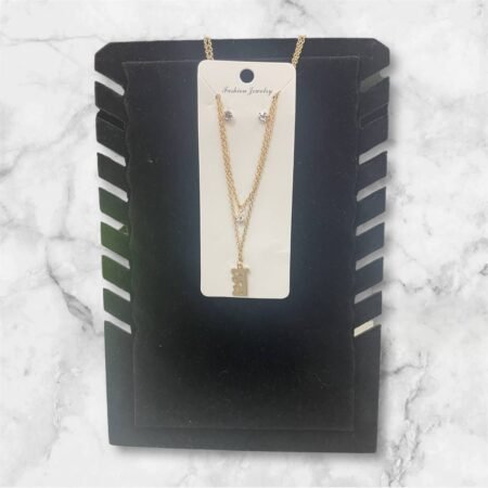 SET DE CADENA DOBLE Y ARETE