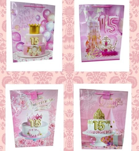 BOLSA DE REGALO PARA QUINCEAÑOS