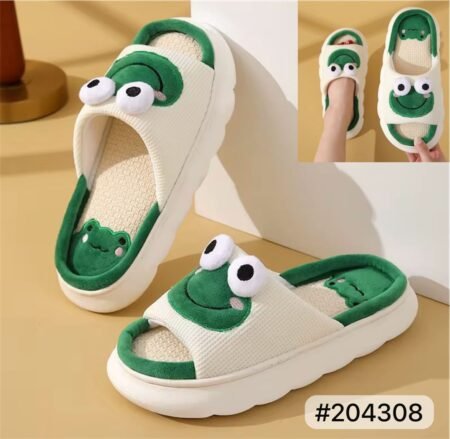 PANTUNFLAS DE RANA PARA NIÑOS
