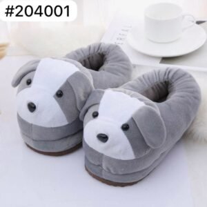 PANTUNFLAS DE PERRO COLOR GRIS