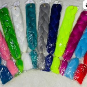 Trenzas de colores