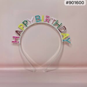 DIADEMA METALICA DE HAPPY BIRTHDAY
