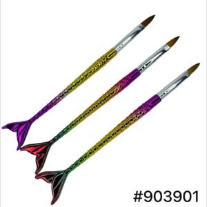 PINCEL PARA UÑAS COLA DE SIRENA