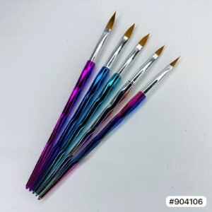 PINCEL PARA UÑAS 3D 5PCS