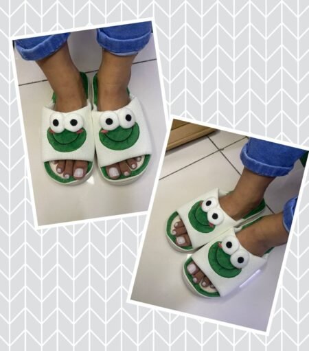 CHINELAS ALGODÓN RANA