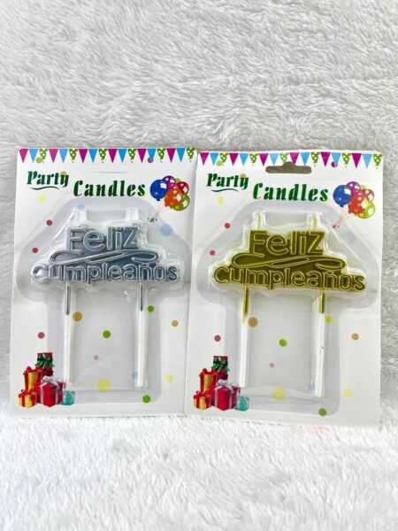 VELAS DE FELIZ CUMPLEAÑOS
