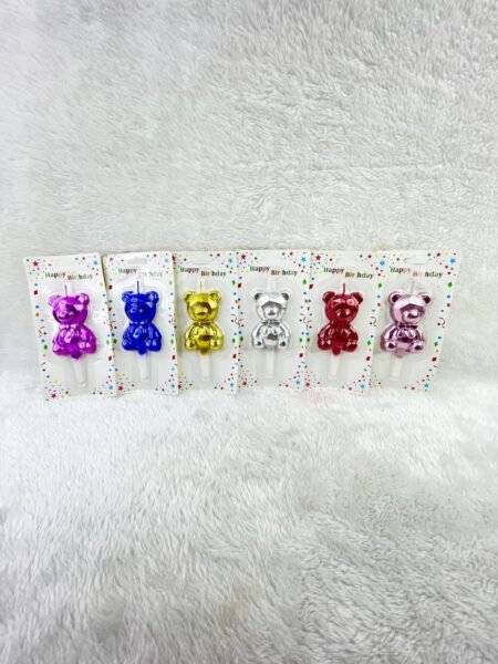 VELAS LAMINADAS DE OSO