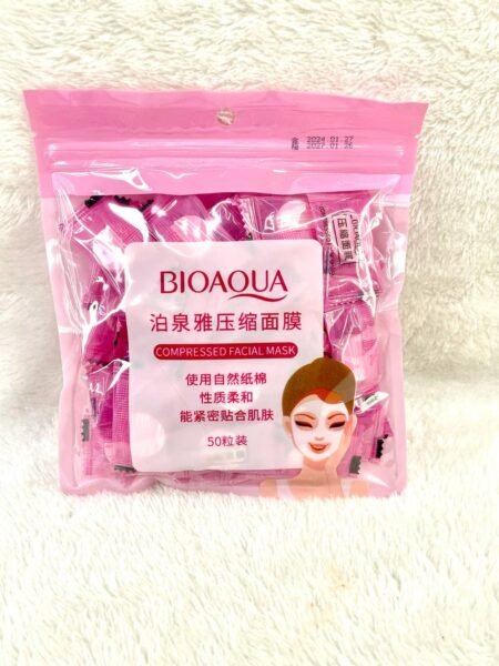 MASCARILLA COMPRIMIDA 50 CAPSULAS BIOAQUA