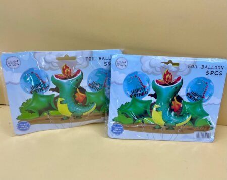 SET DE GLOBOS DINOSAURIO (OFERTA 2x1)
