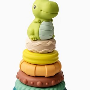 Juguete didáctico  de unicornio y dinosaurio de goma suave