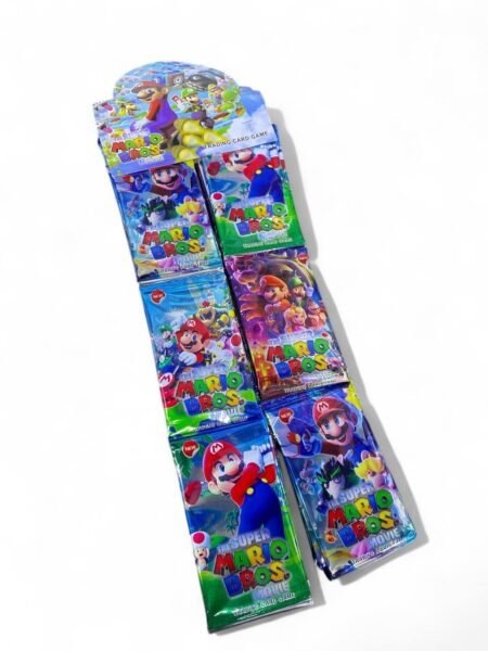 RISTRA DE TARJETA MARIO BROS 12 UNID