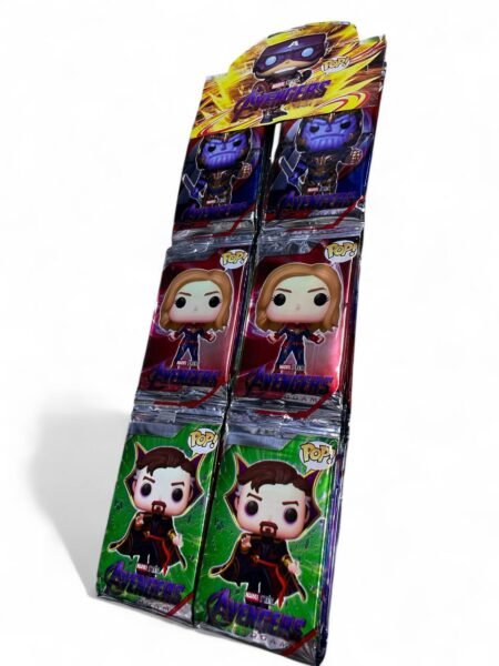 RISTRA DE TARJETAS FUNKO AVENGERS 12 UNID