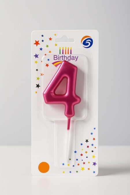 VELA NUMEROS REDONDEADOS DE 7CM