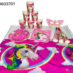 SET UNICORNIO PARA CUMPLEAÑOS