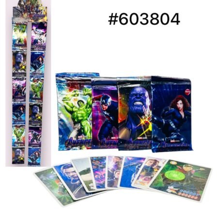 RISTRA DE TARJETA AVENGERS 12 UNID