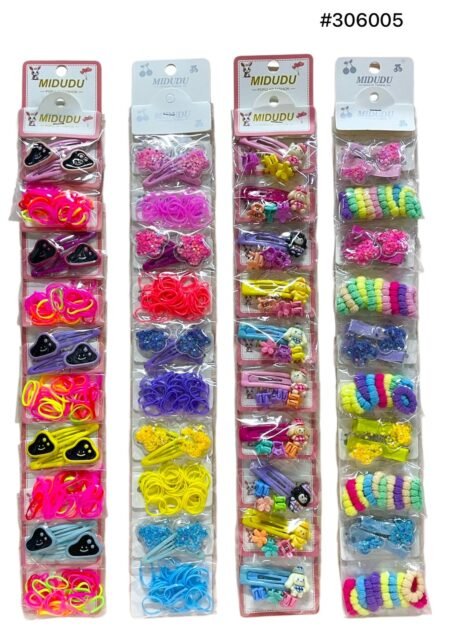 RISTRA DE ACCESORIOS PARA EL CABELLO