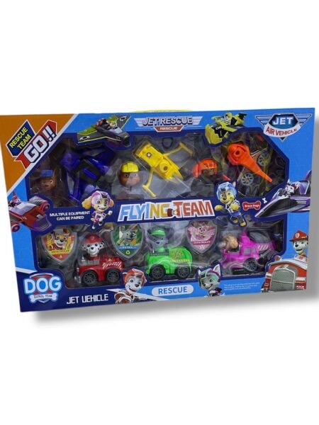 Set de Rescate de Perros "Flying Team"