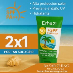 Bloqueador solar de coco de 50 ML