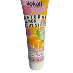 Exfoliante de limón  (Previene el acné y unifica el tono de la piel)