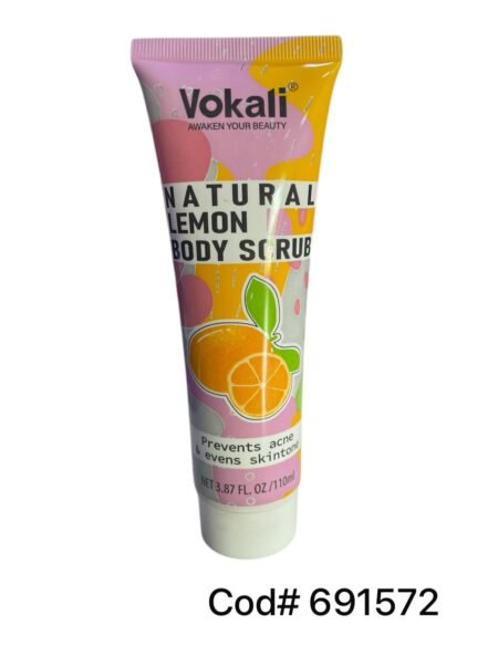 Exfoliante de limón  (Previene el acné y unifica el tono de la piel)