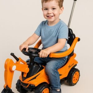 CARRITO INFANTIL GRUA CON SEGUROS LATERALES Y AGARRADERA 2X1!!