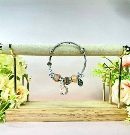 Pulsera Estilo Pandora Letra D
