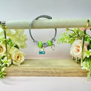 Pulsera Estilo Pandora verde
