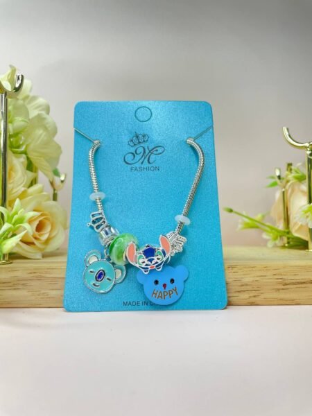Pulsera Estilo Pandora Stitch y Happy