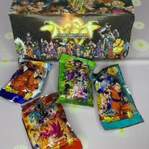 Cartas con figuras de Dragon Ball Z
