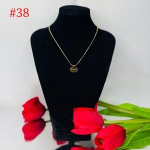 Cadena de Acero Dorada