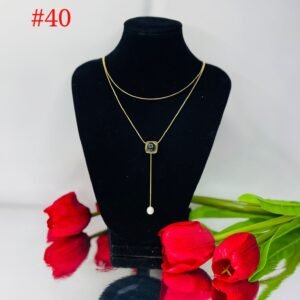 Cadena de Acero Dorada