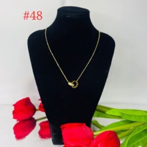 Cadena de Acero Dorada