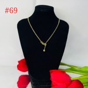 Cadena de Acero Dorada