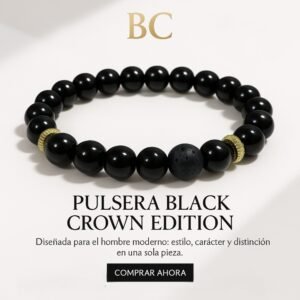 Pulsera Black Crown Edition