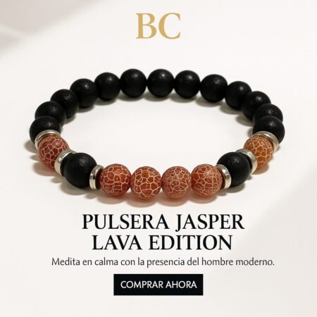 Pulsera Jasper Lava Edition