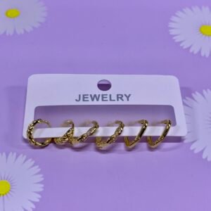 set de aretes de fantasia premium