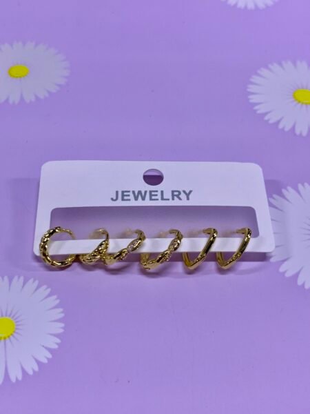 set de aretes de fantasia premium