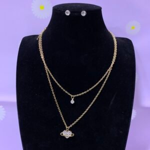 cadena doble corazon (fantasia)