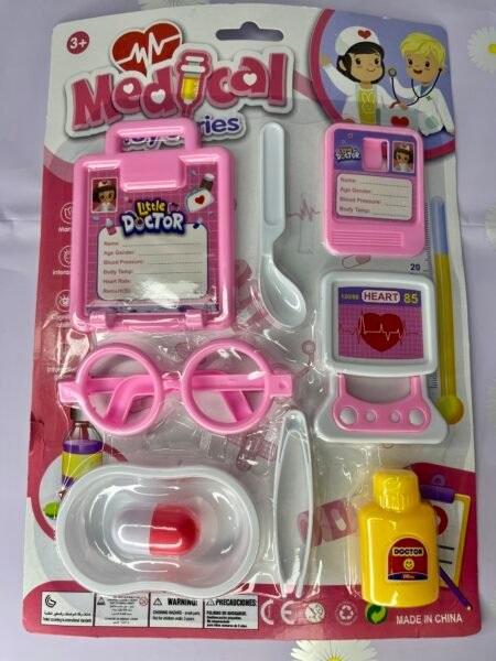 Set de juguetes médicos para niña