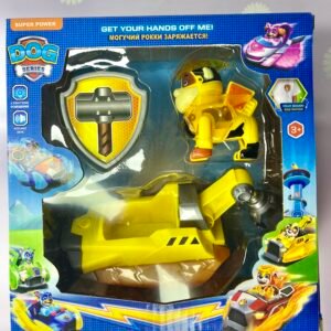 Set Paw Patrol Rubble con luz y sonido