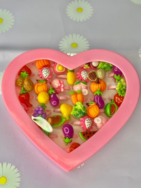 Anillo de frutas para niña