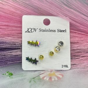 set de arete tornasol