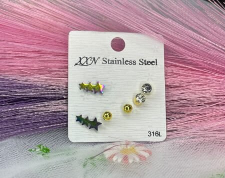 set de arete tornasol