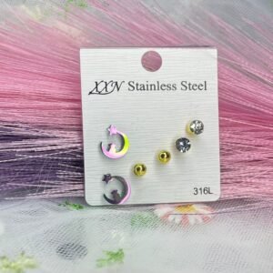set de aretes tornasol