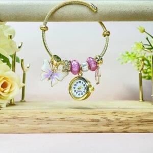 Pulsera Dorada Mariposa