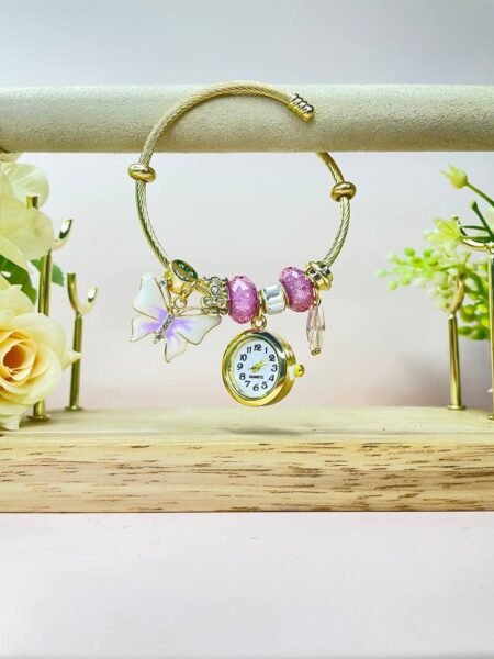 Pulsera Dorada Mariposa