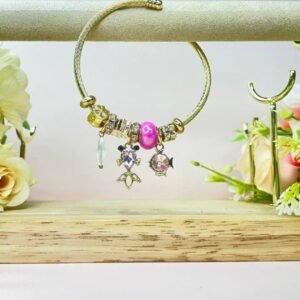 Pulsera Estilo Pandora Dorada
