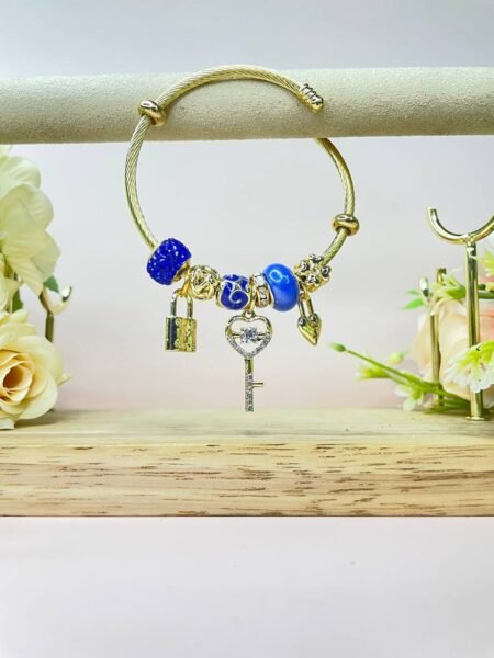 Pulsera de llave estilo pandora