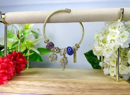 Pulsera Dorada Estilo Pandora